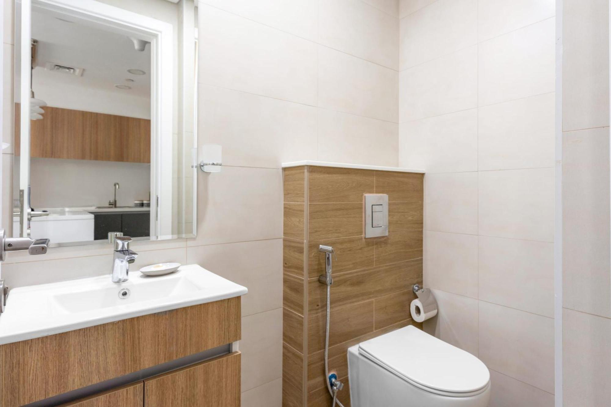 Silkhaus Modern 1Bdr In Oasis Near Masdar City Park Abu Dhabi Exterior foto